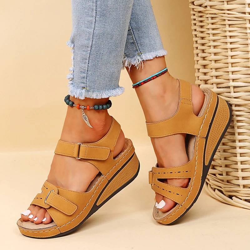 sandalias Plataforma Verano Mujer