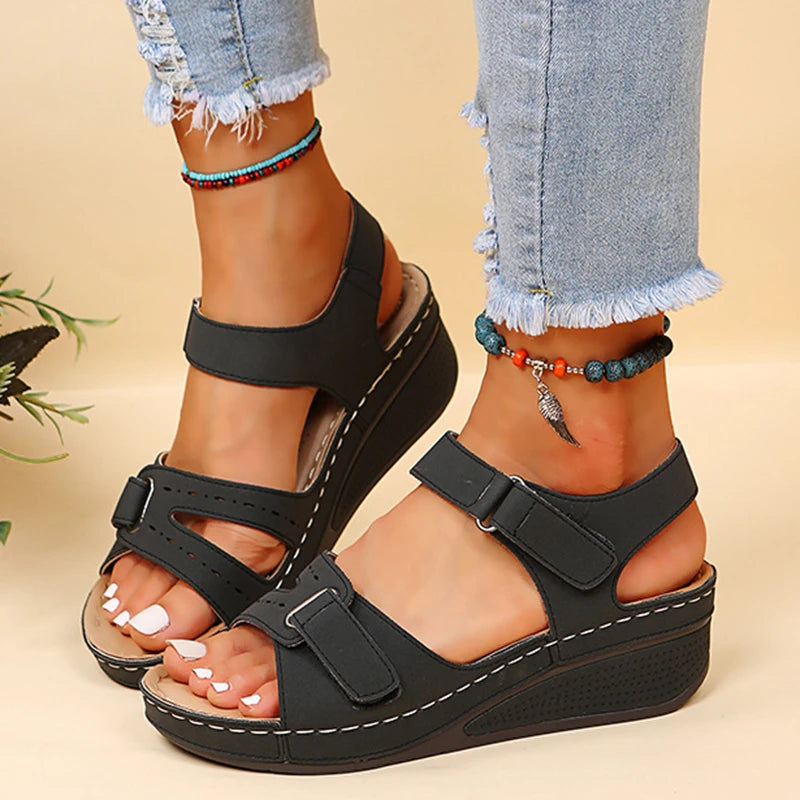 sandalias Plataforma Verano Mujer