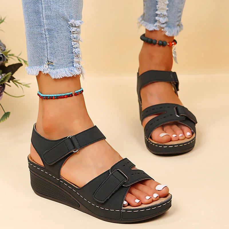 sandalias Plataforma Verano Mujer